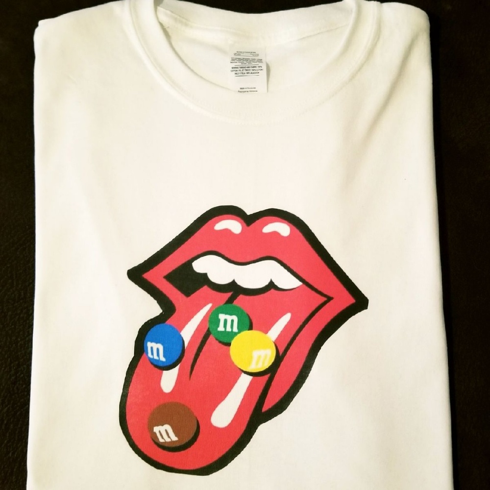 M&M tee.